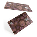 Brown Floral Succulents - Premium Protective Decal Skin-Kit for the Apple Credit Card