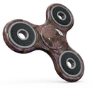 Brown Floral Succulents Full-Body Fidget Spinner Skin-Kit