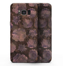 Brown Floral Succulents - Samsung Galaxy S8 Full-Body Skin Kit