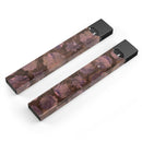 Brown Floral Succulents - Premium Decal Protective Skin-Wrap Sticker compatible with the Juul Labs vaping device