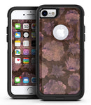 Brown Floral Succulents - iPhone 7 or 7 Plus Commuter Case Skin Kit