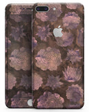 Brown Floral Succulents - Skin-kit for the iPhone 8 or 8 Plus