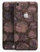 Brown Floral Succulents - Skin-kit for the iPhone 8 or 8 Plus