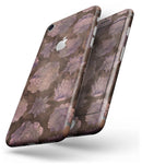 Brown Floral Succulents - Skin-kit for the iPhone 8 or 8 Plus