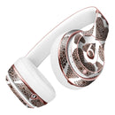 Brown Pebble Hearts Full-Body Skin Kit for the Beats by Dre Solo 3 Wireless Headphones