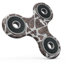 Brown Pebble Hearts Full-Body Fidget Spinner Skin-Kit