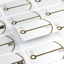 Brown Rusted Watercolored Anchor - Premium Protective Decal Skin-Kit for the Apple Credit Card