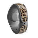Brown Vector Leopard Print - Decal Skin Wrap Kit for the Disney Magic Band