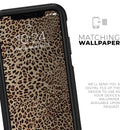 Brown Vector Leopard Print - Skin Kit for the iPhone OtterBox Cases