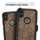 Brown Vector Leopard Print - Skin Kit for the iPhone OtterBox Cases