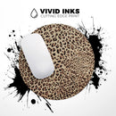 Brown Vector Leopard Print// WaterProof Rubber Foam Backed Anti-Slip Mouse Pad for Home Work Office or Gaming Computer Desk