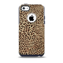 Brown Vector Leopard Print Skin for the iPhone 5c OtterBox Commuter Case