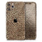 Brown Vector Leopard Print - Skin-Kit compatible with the Apple iPhone 13, 13 Pro Max, 13 Mini, 13 Pro, iPhone 12, iPhone 11 (All iPhones Available)