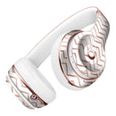 Brown Watercolor Chevron Full-Body Skin Kit for the Beats by Dre Solo 3 Wireless Headphones