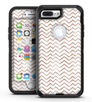 Brown Watercolor Chevron - iPhone 7 Plus/8 Plus OtterBox Case & Skin Kits