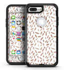 Brown Watercolor Pedals - iPhone 7 Plus/8 Plus OtterBox Case & Skin Kits