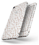 Brown Watercolor Pedals - Skin-kit for the iPhone 8 or 8 Plus
