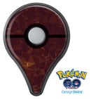 Brown and Copper Abstract Geometric Shapes Pokémon GO Plus Vinyl Protective Decal Skin Kit