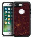 Brown and Copper Abstract Geometric Shapes - iPhone 7 Plus/8 Plus OtterBox Case & Skin Kits