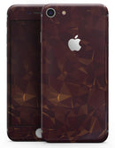 Brown and Copper Abstract Geometric Shapes - Skin-kit for the iPhone 8 or 8 Plus