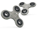 Brown and Green Glimmer Chevron Full-Body Fidget Spinner Skin-Kit