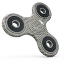 Brown and Green Glimmer Chevron Full-Body Fidget Spinner Skin-Kit