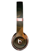 Brown and Orange Abstract Shapes Full-Body Skin Kit for the Beats by Dre Solo 3 Wireless Headphones