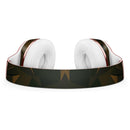 Brown and Orange Abstract Shapes Full-Body Skin Kit for the Beats by Dre Solo 3 Wireless Headphones