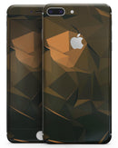 Brown and Orange Abstract Shapes - Skin-kit for the iPhone 8 or 8 Plus