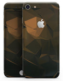 Brown and Orange Abstract Shapes - Skin-kit for the iPhone 8 or 8 Plus