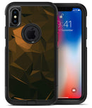 Brown and Orange Abstract Shapes - iPhone X OtterBox Case & Skin Kits