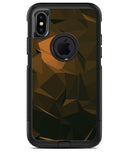 Brown and Orange Abstract Shapes - iPhone X OtterBox Case & Skin Kits