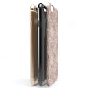 Brown and White Fractal Pattern iPhone 6/6s or 6/6s Plus 2-Piece Hybrid INK-Fuzed Case