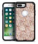 Brown and White Fractal Pattern - iPhone 7 Plus/8 Plus OtterBox Case & Skin Kits