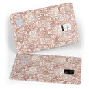 Brown and White Fractal Pattern - Premium Protective Decal Skin-Kit for the Apple Credit Card