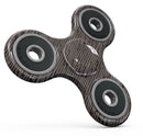 Brown and White Watercolor Squiggles Full-Body Fidget Spinner Skin-Kit