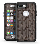 Brown and White Watercolor Squiggles - iPhone 7 Plus/8 Plus OtterBox Case & Skin Kits