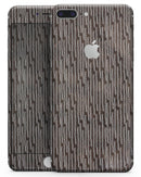 Brown and White Watercolor Squiggles - Skin-kit for the iPhone 8 or 8 Plus