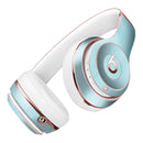 Brushed Aqua Surface Full-Body Skin Kit for the Beats by Dre Solo 3 Wireless Headphones