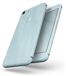 Brushed Aqua Surface - Skin-kit for the iPhone 8 or 8 Plus