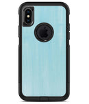 Brushed Aqua Surface - iPhone X OtterBox Case & Skin Kits