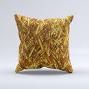 Bullets Overlay Ink-Fuzed Decorative Throw Pillow