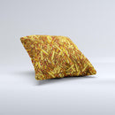 Bullets Overlay Ink-Fuzed Decorative Throw Pillow