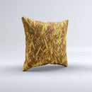 Bullets Overlay Ink-Fuzed Decorative Throw Pillow