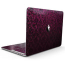 MacBook Pro with Touch Bar Skin Kit - Burgandy_Falling_Micro_Hearts-MacBook_13_Touch_V9.jpg?
