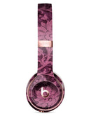 Burgundy Floral Velvet v2 Full-Body Skin Kit for the Beats by Dre Solo 3 Wireless Headphones