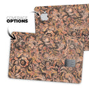 Burning Damask Watercolor Pattern - Premium Protective Decal Skin-Kit for the Apple Credit Card