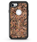 Burning Damask Watercolor Pattern - iPhone 7 or 8 OtterBox Case & Skin Kits