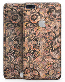 Burning Damask Watercolor Pattern - Skin-kit for the iPhone 8 or 8 Plus