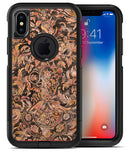 Burning Damask Watercolor Pattern - iPhone X OtterBox Case & Skin Kits